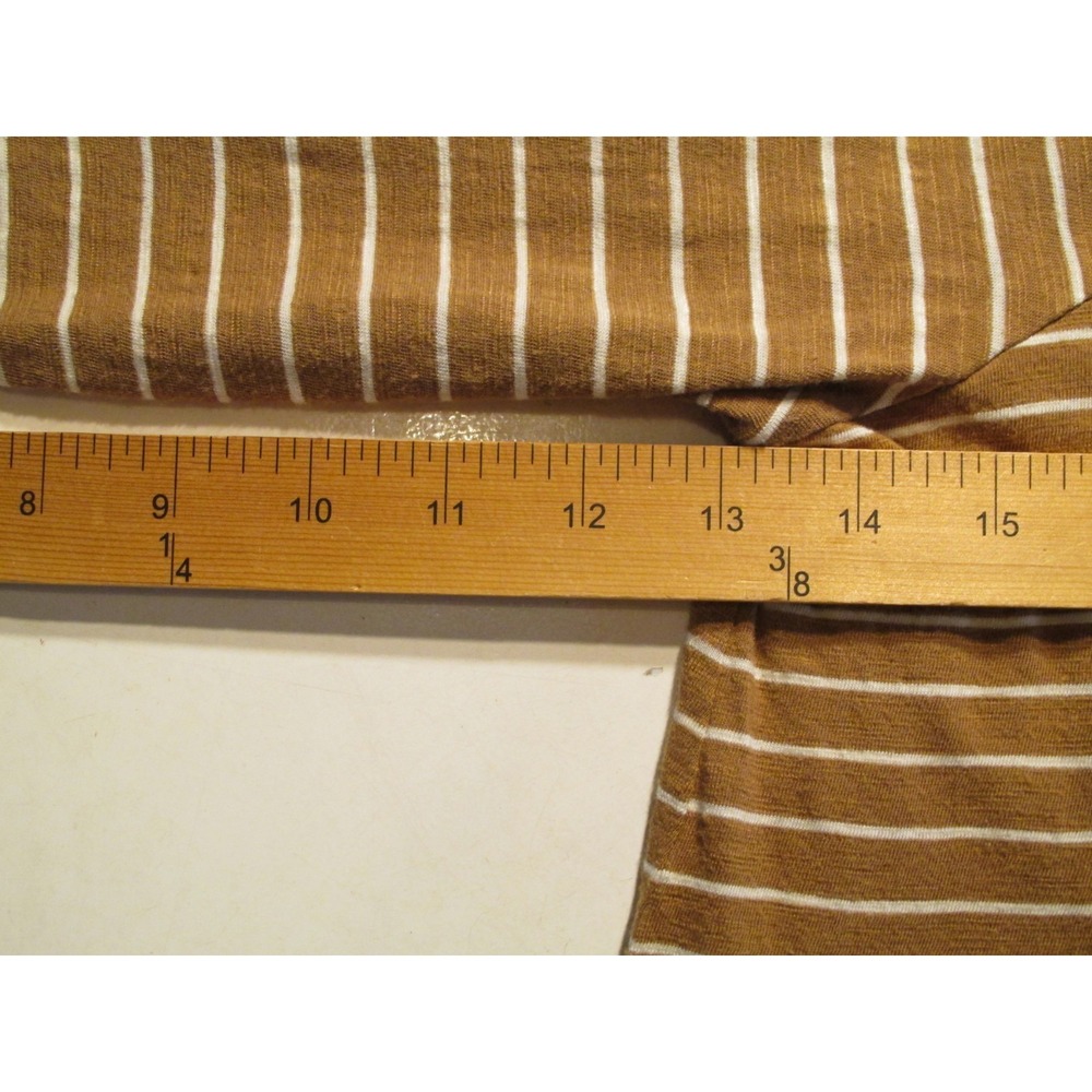 J. Jill Tunic Knit Sweater Women XL Tall Beige Stripes Tencel Modal Lagenlook - Picture 14 of 16